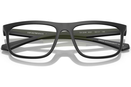 szemüvegeinket Emporio Armani EA3246 5001 Szogletes Fekete