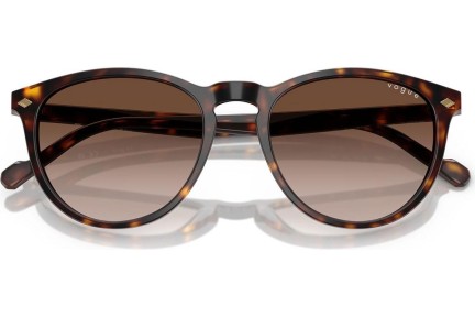 Okulary przeciwsłoneczne Vogue Eyewear VO5599S W65613 Kocie oczy Havana