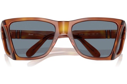 Okulary przeciwsłoneczne Persol PO0009 96/56 Kwadratowe Brązowe