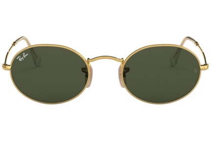 Ochelari de soare Ray-Ban Oval RB3547 001/31 Tiny Aurii