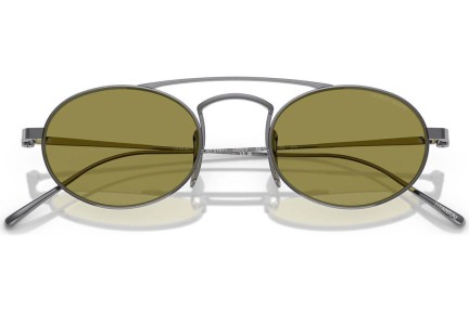 Слънчеви очила Giorgio Armani AR6161T 3385/2 Заоблени Сива