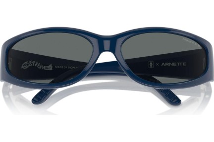 Слънчеви очила Arnette Catfish AN4302 295181 Polarized Правоъгълни Синя