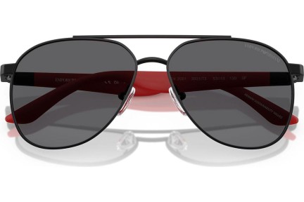 Слънчеви очила Emporio Armani EK2001 3001T3 Polarized Пилотни Черна