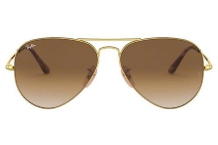 Okulary przeciwsłoneczne Ray-Ban Aviator Metal II RB3689 914751 Pilotki (Aviator) Złote