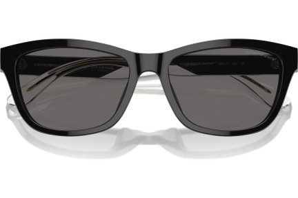 Слънчеви очила Emporio Armani EA4227U 501787 Polarized Око на котка Черна