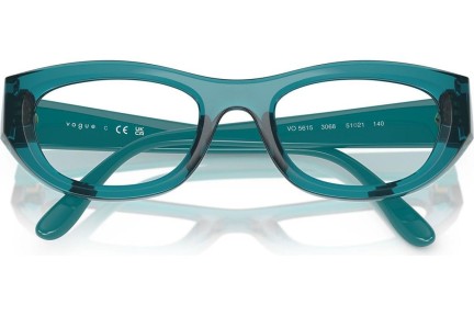 Очила Vogue Eyewear VO5615 3068 Око на котка Синя