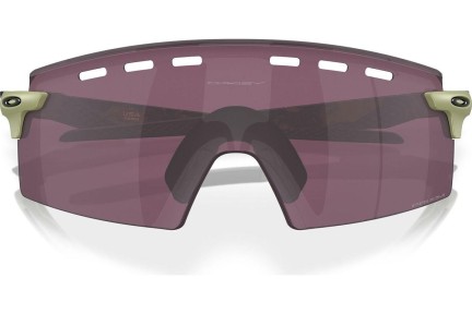 Okulary przeciwsłoneczne Oakley Encoder Strike Vented OO9235 923514 Pojedyncze | Shield Zielone