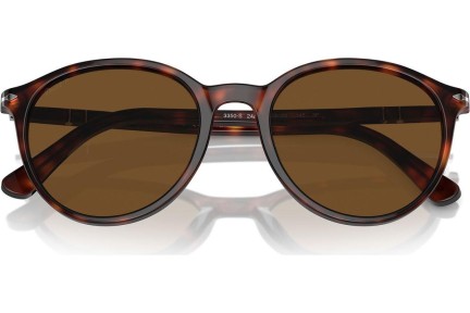 Слънчеви очила Persol PO3350S 24/57 Polarized Заоблени Хавана