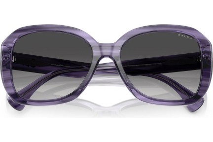 Okulary przeciwsłoneczne Ralph by Ralph Lauren RA5321U 62218G Kwadratowe Fioletowe