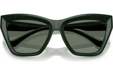 Okulary przeciwsłoneczne Michael Kors Dubai MK2211U 40063H Kocie oczy Zielone