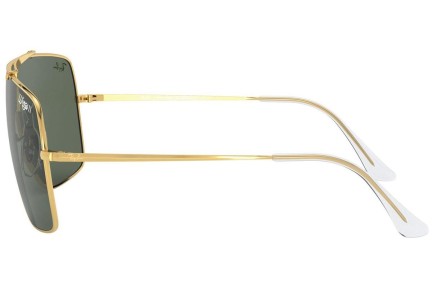 Okulary przeciwsłoneczne Ray-Ban Wings II RB3697 905071 Pojedyncze | Shield Złote