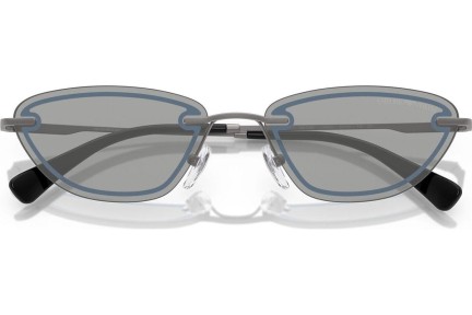 Napszemüvegek Emporio Armani EA2158 3003/1 Cat Eye Szürke