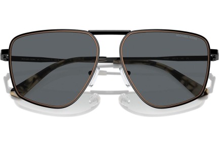 Okulary przeciwsłoneczne Michael Kors MK1153 100587 Kwadratowe Czarne