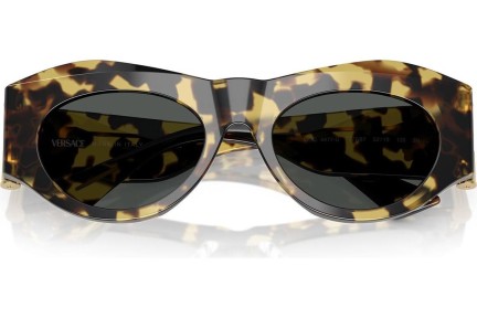 Okulary przeciwsłoneczne Versace VE4477U 777/87 Nieregularny Havana