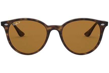 Napszemüvegek Ray-Ban RB4305 710/83 Polarized Kerek Havana