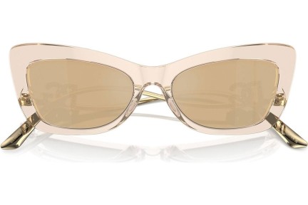 Okulary przeciwsłoneczne Dolce & Gabbana DG4467B 343203 Kocie oczy Beżowe