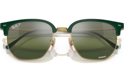 Слънчеви очила Ray-Ban RB4416F 6655G4 Polarized По веждите Зелена