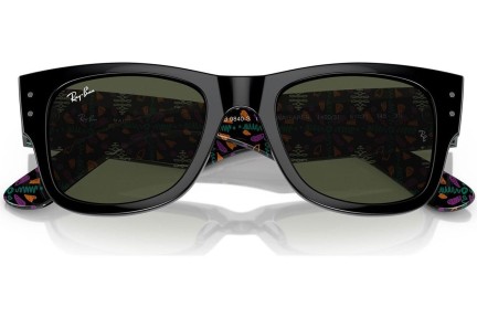 Слънчеви очила Ray-Ban Mega Wayfarer RB0840S 140031 Квадратни Черна