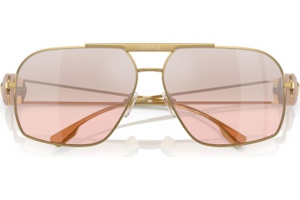 Okulary przeciwsłoneczne Versace VE2269 10027E Pilotki (Aviator) Złote