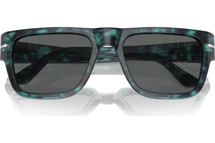 Okulary przeciwsłoneczne Persol PO3348S 1211B1 Kwadratowe Niebieskie