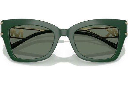 Okulary przeciwsłoneczne Michael Kors MK2237U 40063H Kocie oczy Zielone