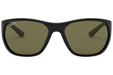 Okulary przeciwsłoneczne Ray-Ban RB4307 601/9A Polarized Kwadratowe Czarne
