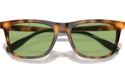 Okulary przeciwsłoneczne Polo Ralph Lauren PH4205U 6089/2 Kwadratowe Havana
