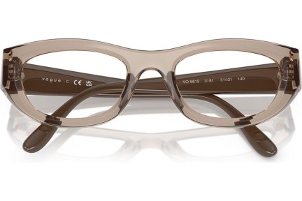 Очила Vogue Eyewear VO5615 3181 Око на котка Кафява