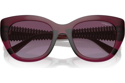 Слънчеви очила Vogue Eyewear VO5567S 29898H Око на котка Червена