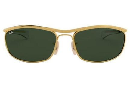 Okulary przeciwsłoneczne Ray-Ban Olympian I Deluxe RB3119M 001/31 Prostokątne Złote