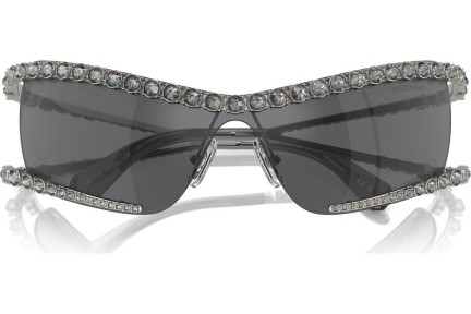 Слънчеви очила Swarovski SK7022 40096G Polarized Око на котка Сребърна