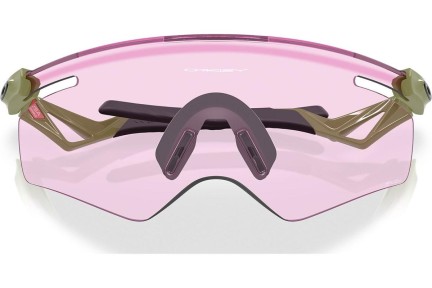 Слънчеви очила Oakley OO9481D 948106 С единични стъкла | Shield Зелена