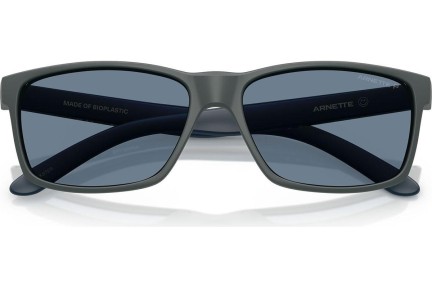 Okulary przeciwsłoneczne Arnette Slickster AN4185 28412V Polarized Kwadratowe Szare
