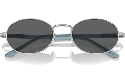 Solbriller Persol PO1018S 518/B1 Oval Sølv