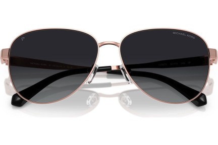 Слънчеви очила Michael Kors MK1160 1108T3 Polarized Пилотни Златна