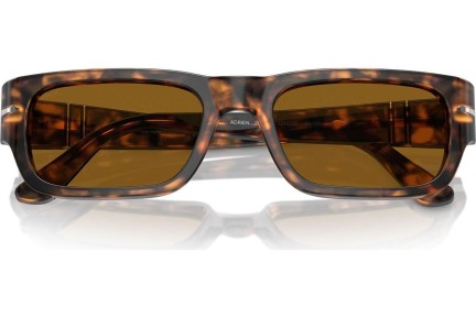 Okulary przeciwsłoneczne Persol PO3347S 121033 Kwadratowe Havana