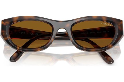 Ochelari de soare Vogue Eyewear VO5616S 271883 Polarized Cat Eye Havana