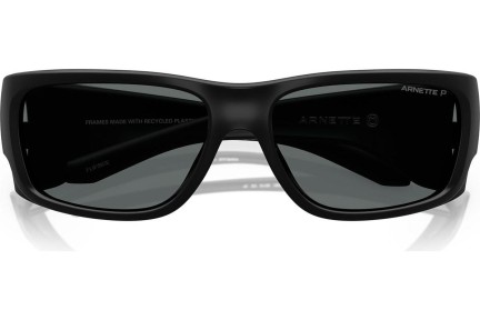 Слънчеви очила Arnette AN4345 290081 Polarized Правоъгълни Черна