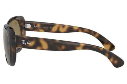 Okulary przeciwsłoneczne Ray-Ban RB4325 710/73 Oversize Havana