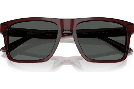 Слънчеви очила Emporio Armani EA4232F 617487 Квадратни Кафява