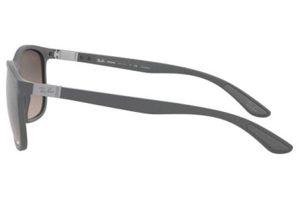 Okulary przeciwsłoneczne Ray-Ban Chromance Chromance Collection RB4330CH 60175J Polarized Kwadratowe Szare