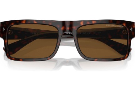 Слънчеви очила Prada PRA10S 17N01D Polarized Квадратни Хавана