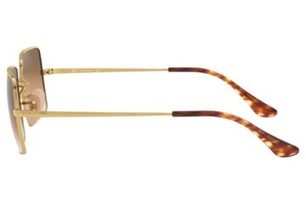 Okulary przeciwsłoneczne Ray-Ban Rectangle RB1969 914751 Kwadratowe Złote