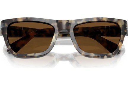 Слънчеви очила Persol PO0091S 107157 Polarized Квадратни Хавана