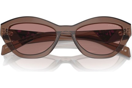 Napszemüvegek Prada PRA02S 17O60B Cat Eye Barna