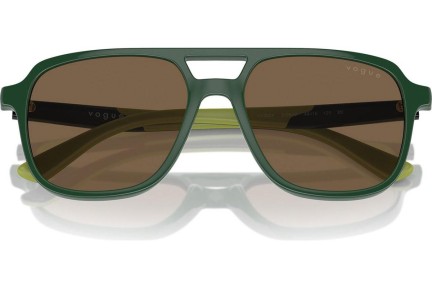 Okulary przeciwsłoneczne Vogue Eyewear VJ2024 312673 Kwadratowe Zielone