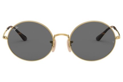 Okulary przeciwsłoneczne Ray-Ban Oval RB1970 9150B1 Okrągłe Złote