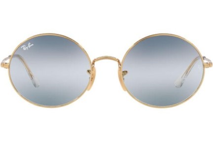 Okulary przeciwsłoneczne Ray-Ban Oval RB1970 001/GA Okrągłe Złote