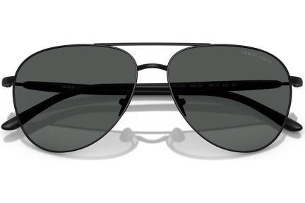 Слънчеви очила Giorgio Armani AR6162 300187 Пилотни Черна