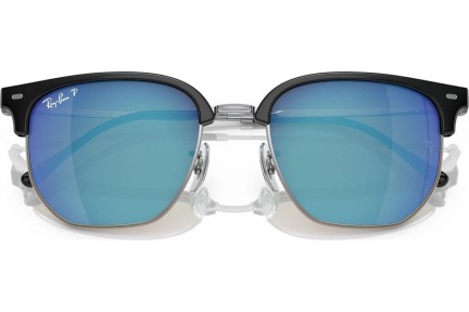 Слънчеви очила Ray-Ban New Clubmaster RB4416 66704L Polarized По веждите Черна